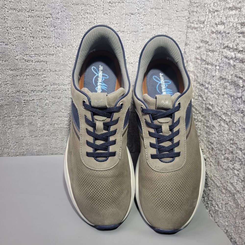 Johnston & Murphy Reactivate U-Throat Mens Size US 10M Brown Navy Sneakers Shoes - Picture 3 of 12